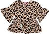 Simply Southern Leopard Gather Blouse