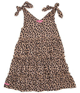 Simply Southern Leopard Gather Dress