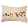 Our Nest Throw Pillow