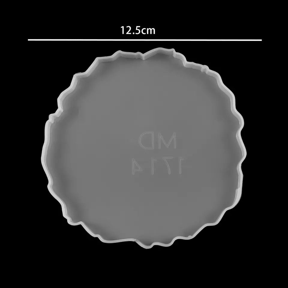 Coaster Epoxy Mold - 5 Pack