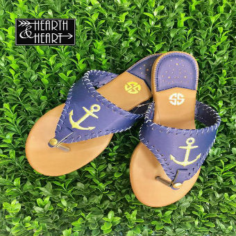Simply Southern Anchor Sandals
