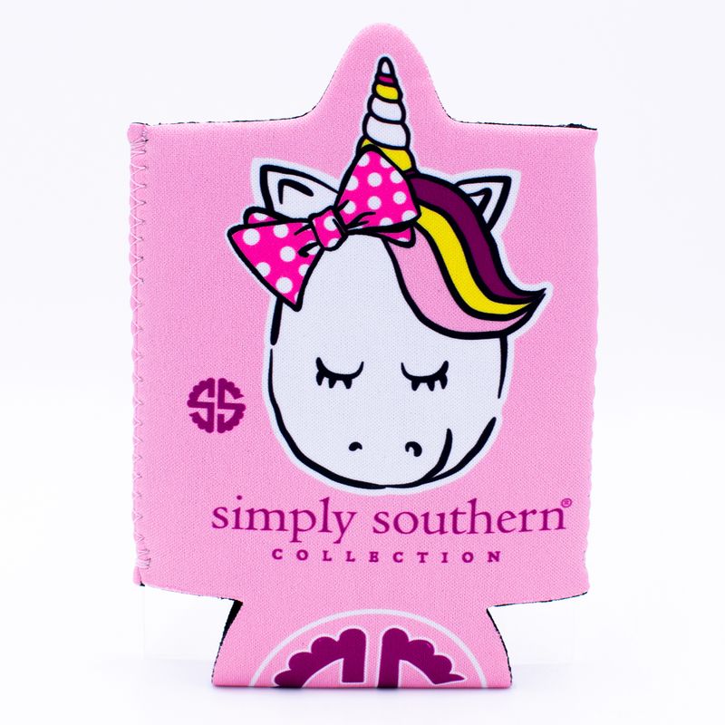 Simply Southern Unicorn Beautiful Koozie