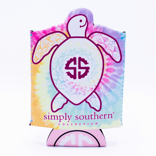 Simply Southern Turtle Tie Dye Koozie
